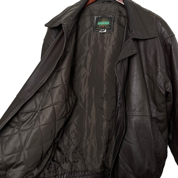 Vintage Brown Leather Jacket - Picture 12 of 15